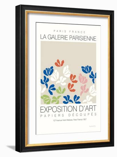 Fleurs de Matisse III-Mercedes Lopez Charro-Framed Premium Giclee Print