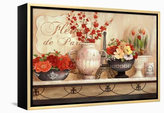 Fleurs de Paris-null-Framed Stretched Canvas