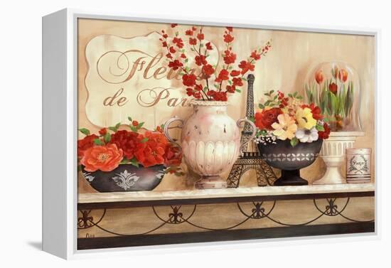 Fleurs de Paris-null-Framed Stretched Canvas