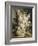 Fleurs et fruits dans une corbeille d'osier-Antoine Berjon-Framed Giclee Print