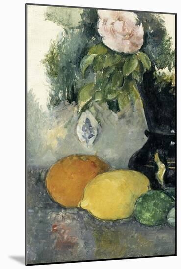 Fleurs et fruits-Paul C?zanne-Mounted Giclee Print