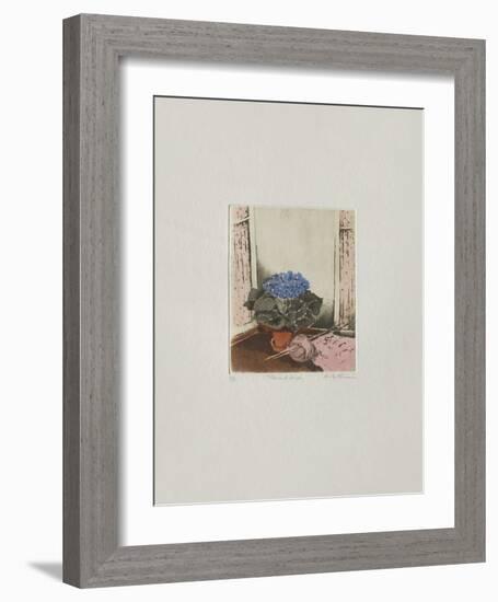 Fleurs Et Tricot-Annapia Antonini-Framed Limited Edition