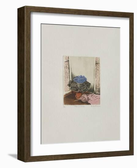 Fleurs Et Tricot-Annapia Antonini-Framed Limited Edition