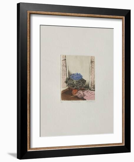 Fleurs Et Tricot-Annapia Antonini-Framed Limited Edition