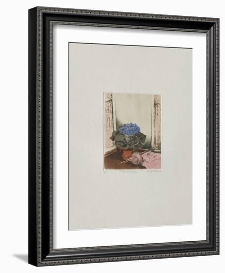 Fleurs Et Tricot-Annapia Antonini-Framed Limited Edition