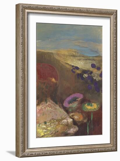 Fleurs étranges-Odilon Redon-Framed Giclee Print