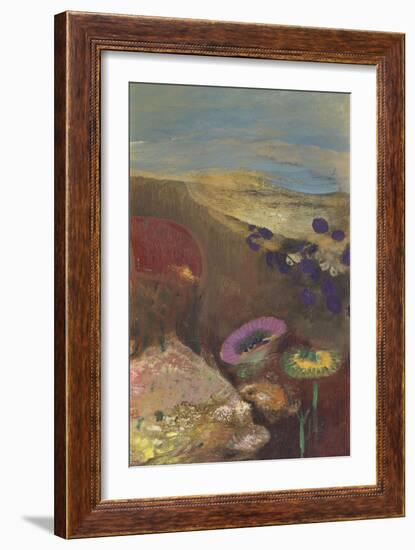 Fleurs étranges-Odilon Redon-Framed Giclee Print