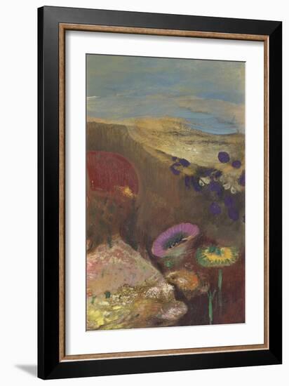 Fleurs étranges-Odilon Redon-Framed Giclee Print