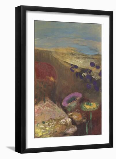 Fleurs étranges-Odilon Redon-Framed Giclee Print