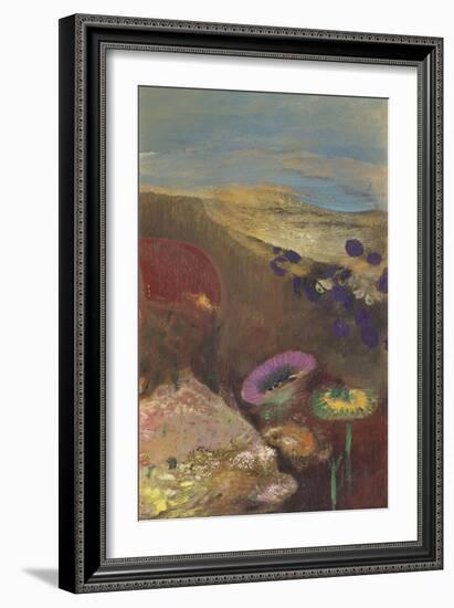 Fleurs étranges-Odilon Redon-Framed Giclee Print