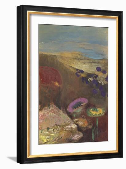 Fleurs étranges-Odilon Redon-Framed Giclee Print