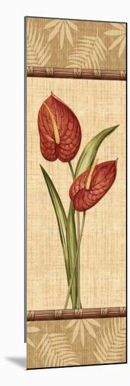 Fleurs Exotiques III-Charlene Audrey-Mounted Art Print