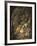 Fleurs, fruits, oiseaux et insectes dans un paysage avec ruines-Abraham Mignon-Framed Giclee Print