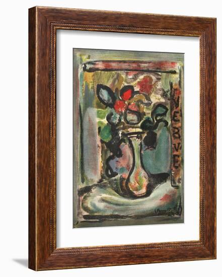 Fleurs II-Georges Rouault-Framed Collectable Print