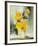 Fleurs Jaunes-Jean-claude Bligny-Framed Limited Edition