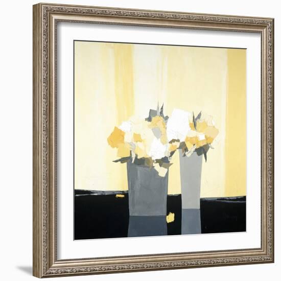 Fleurs Jaunes-Monestier-Framed Giclee Print