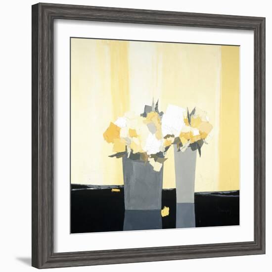 Fleurs Jaunes-Monestier-Framed Giclee Print