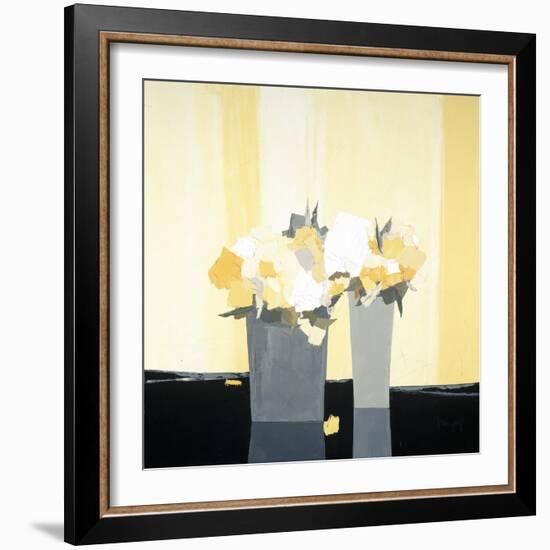 Fleurs Jaunes-Monestier-Framed Giclee Print