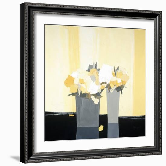 Fleurs Jaunes-Monestier-Framed Giclee Print