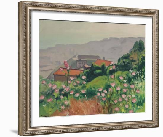 Fleurs Roses-Albert Marquet-Framed Giclee Print