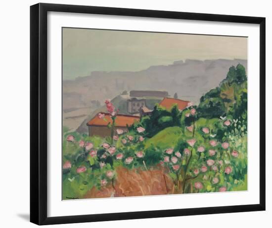 Fleurs Roses-Albert Marquet-Framed Giclee Print