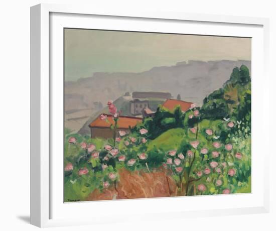 Fleurs Roses-Albert Marquet-Framed Giclee Print
