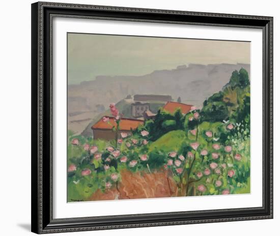 Fleurs Roses-Albert Marquet-Framed Giclee Print