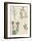 Fleurs Sauvages II-Maria Mendez-Framed Giclee Print