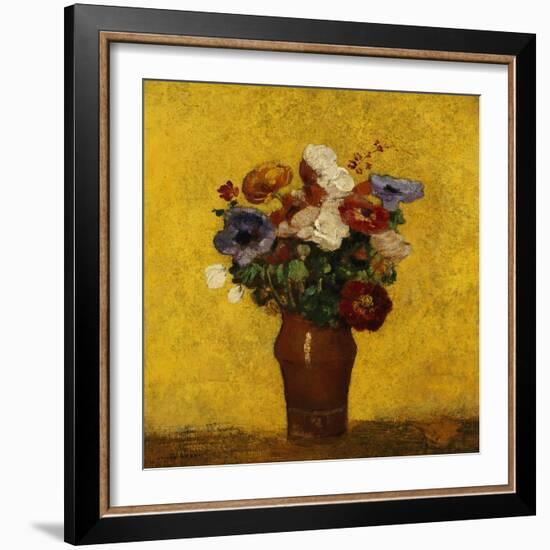 Fleurs-Odilon Redon-Framed Giclee Print