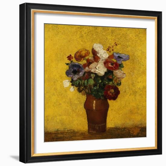 Fleurs-Odilon Redon-Framed Giclee Print