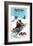 Flexible Flyer Sled-null-Framed Giclee Print