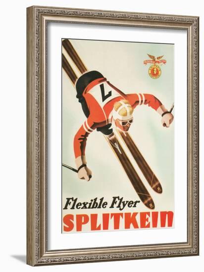 Flexible Flyer Splitkein-null-Framed Art Print