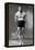 Flexing Russian Wrestler-null-Framed Stretched Canvas