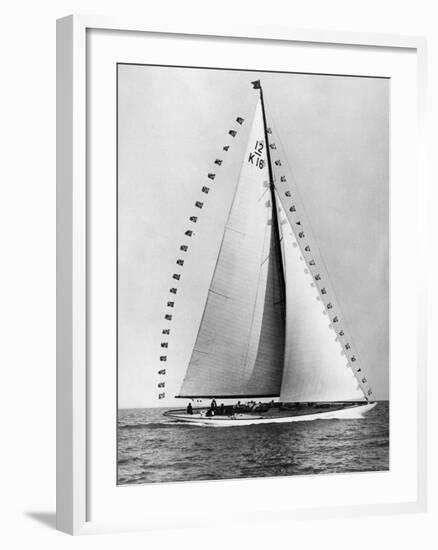 'Flica' Yacht-null-Framed Photographic Print