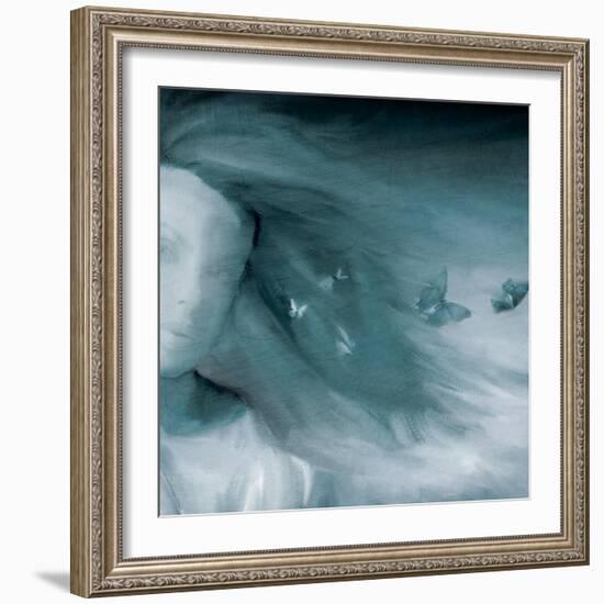 Fligh of the Butterflies-Kimberly Allen-Framed Art Print