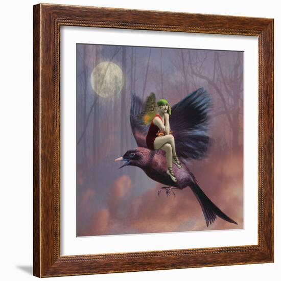 Flight, 2014-Olga Snell-Framed Giclee Print