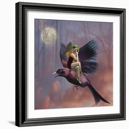 Flight, 2014-Olga Snell-Framed Giclee Print