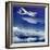 "Flight Above Clouds," August 17, 1940-Clyde H. Sunderland-Framed Giclee Print