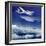 "Flight Above Clouds," August 17, 1940-Clyde H. Sunderland-Framed Giclee Print