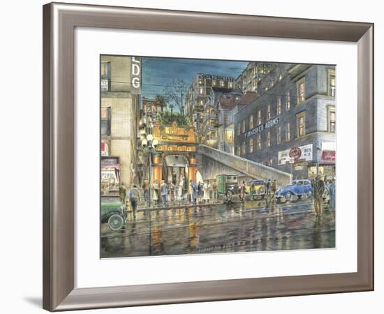 Flight By Night-Stanton Manolakas-Framed Giclee Print