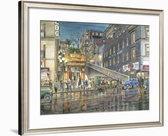 Flight By Night-Stanton Manolakas-Framed Giclee Print