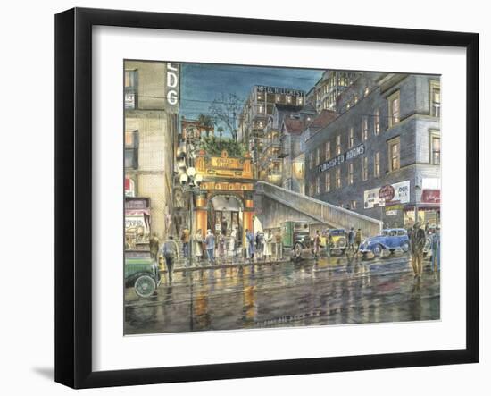 Flight By Night-Stanton Manolakas-Framed Giclee Print