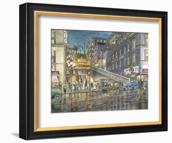 Flight By Night-Stanton Manolakas-Framed Giclee Print