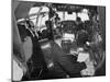 Flight Deck of a Stratocruiser, Flying under Instrument Conditions-Peter Stackpole-Mounted Photographic Print
