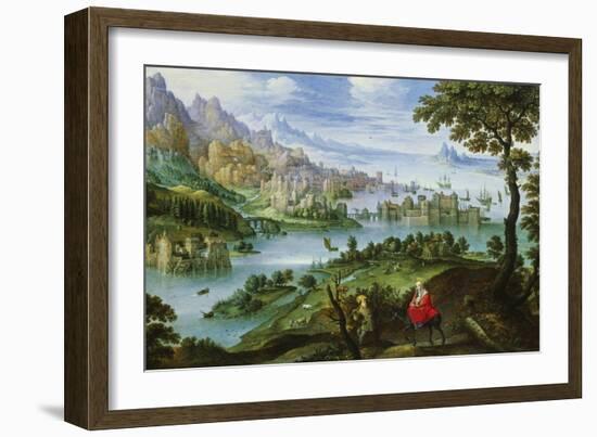 Flight in Egypt-Maerten Ryckaert-Framed Giclee Print