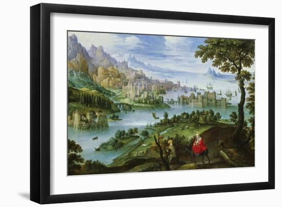 Flight in Egypt-Maerten Ryckaert-Framed Giclee Print