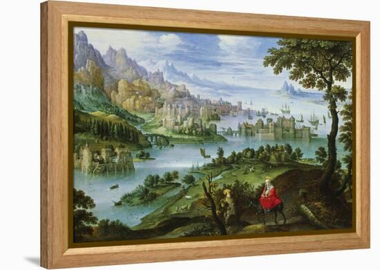 Flight in Egypt-Maerten Ryckaert-Framed Premier Image Canvas