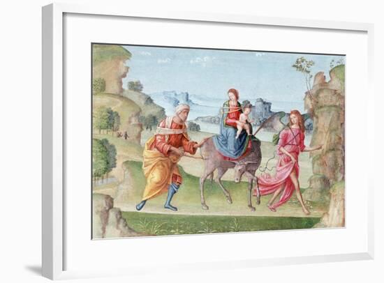 Flight into Egypt, 16th Century-Marco Meloni-Framed Giclee Print