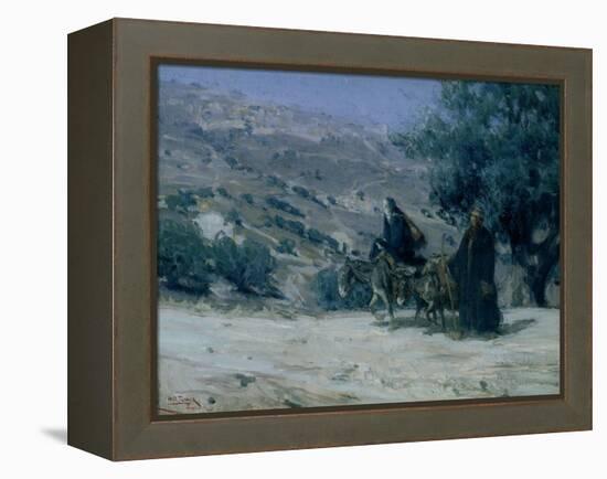 Flight into Egypt, 1899-Henry Ossawa Tanner-Framed Premier Image Canvas