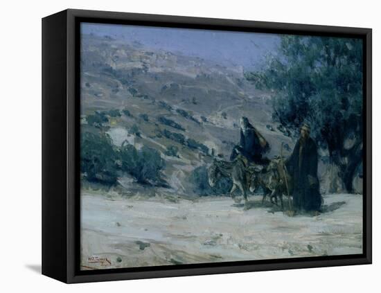 Flight into Egypt, 1899-Henry Ossawa Tanner-Framed Premier Image Canvas
